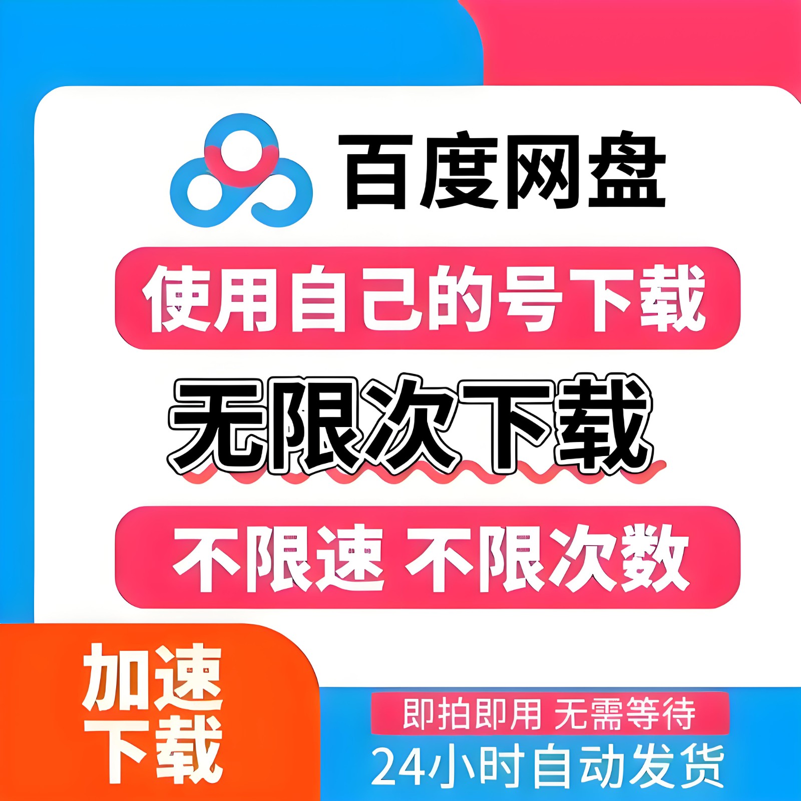 百度网盘极速下载卷一天卡 